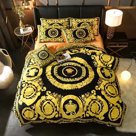 versace bedspread replica|versace style bedroom set.